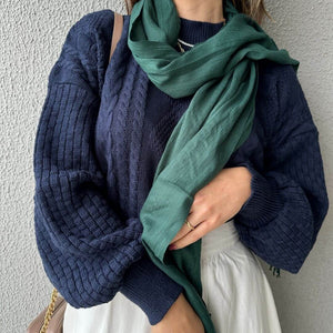 Pashmina Verde Oliva