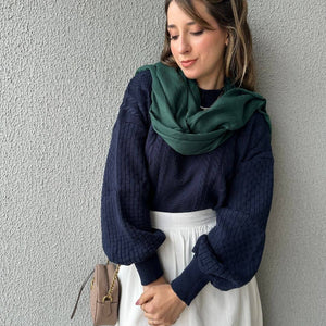Pashmina Verde Oliva