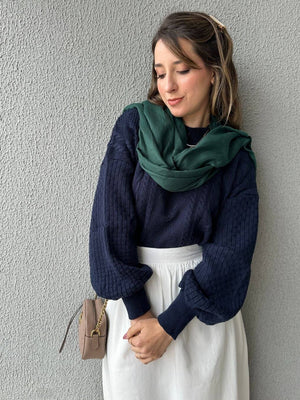 Pashmina Verde Oliva