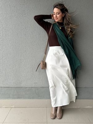 Pashmina Verde Oliva