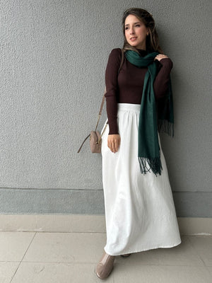 Pashmina Verde Oliva